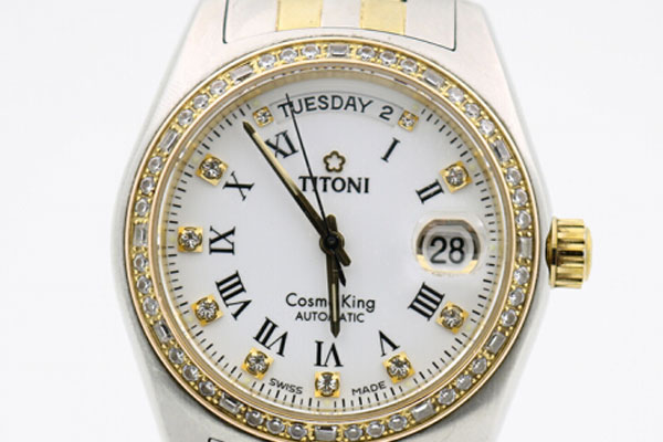 镀金的titoni手表高价回收大约多少钱