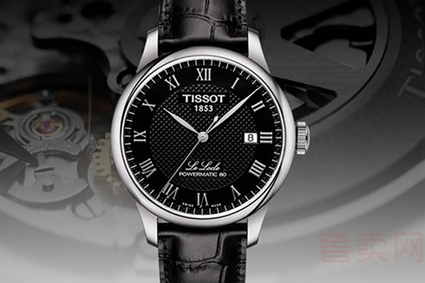 二手天梭(TISSOT)瑞士手表 力洛克系列皮带机械男士手表T006.407.16.053.00