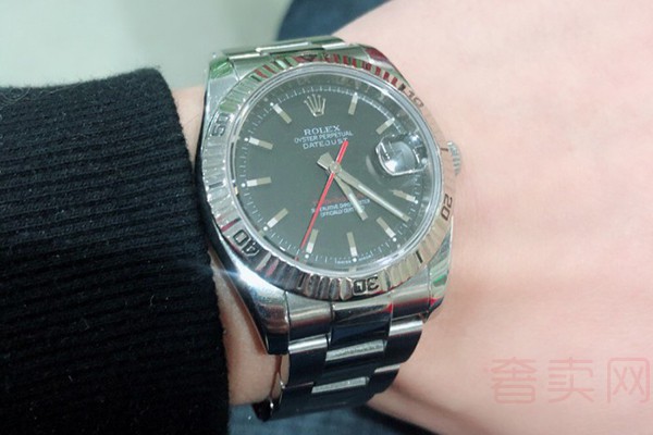 劳力士日志型系列116264 黑盘手表